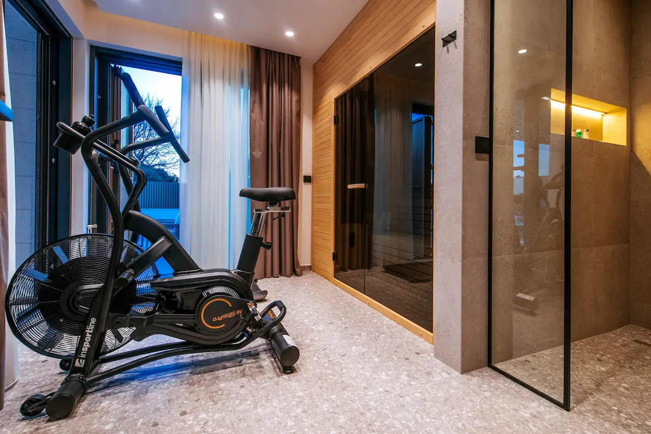 Ultraluxury Villa Orbis Vitae - Siłownia i sauna