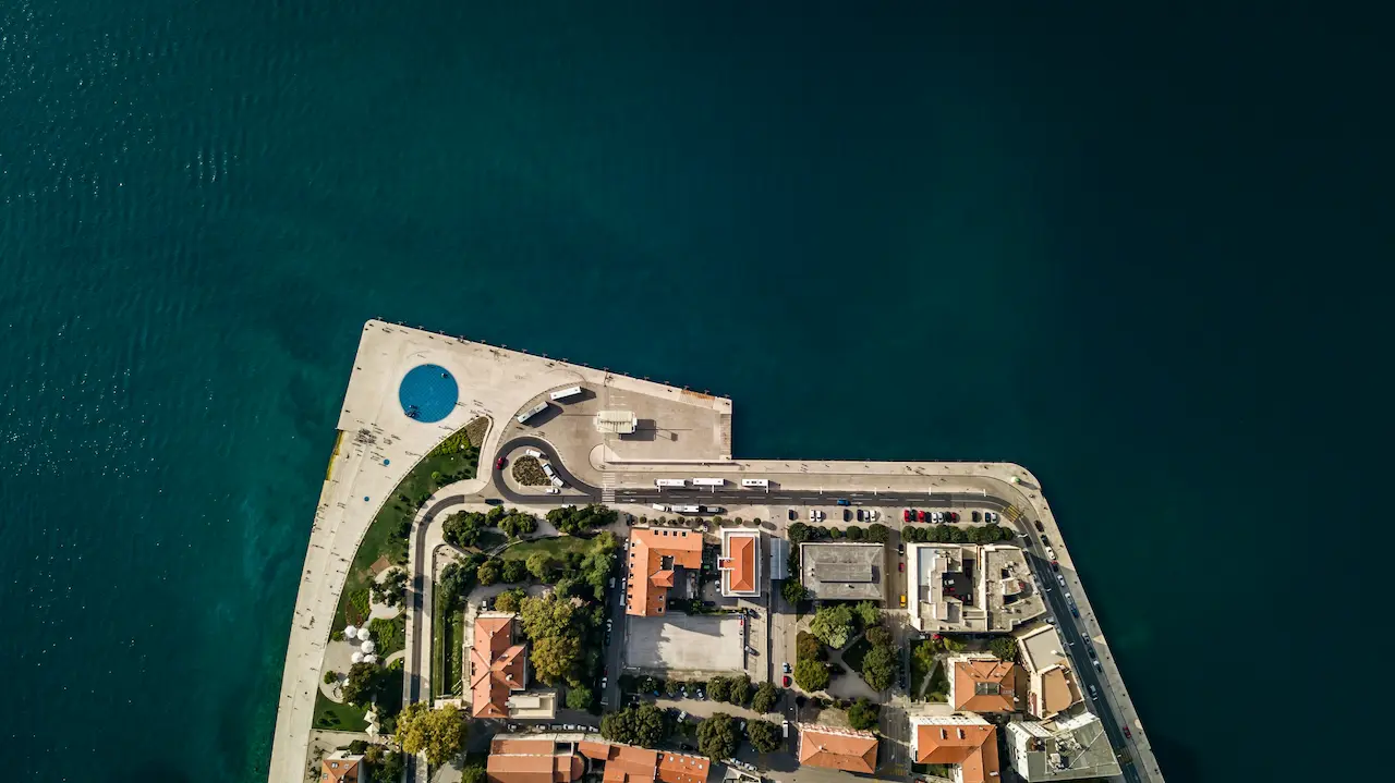 Zadar z powietrza