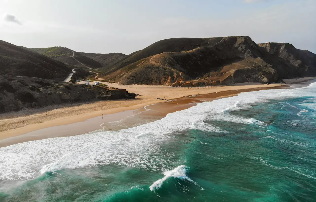 Strand Praia da Cordoama, Portugal