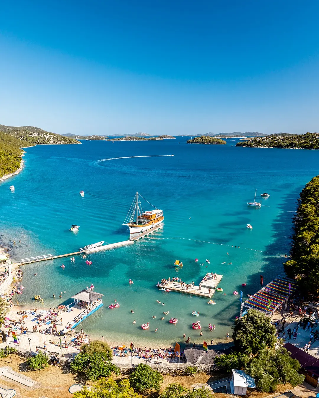 Defected Croatia Festival in Tisno, Murter Island, Croatia