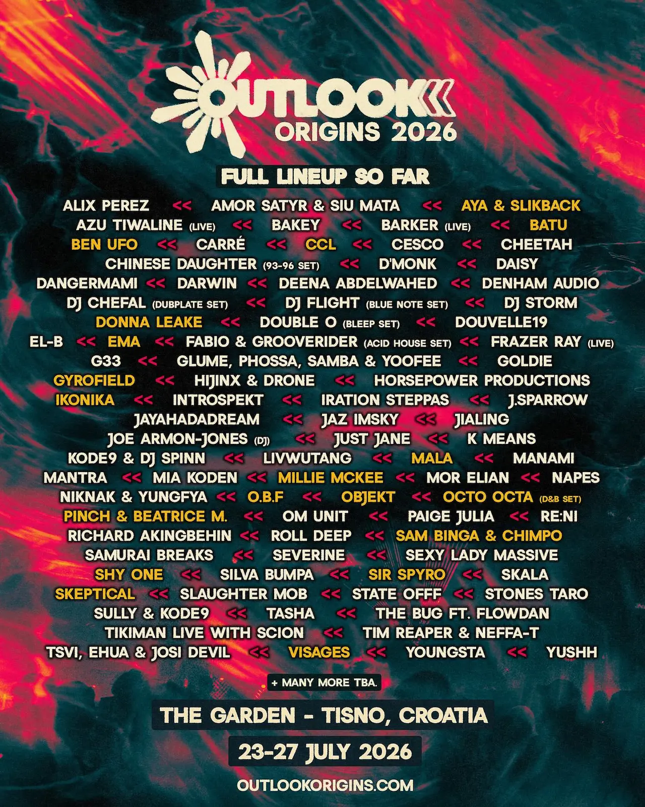 Outlook Origins  2024 Lineup
