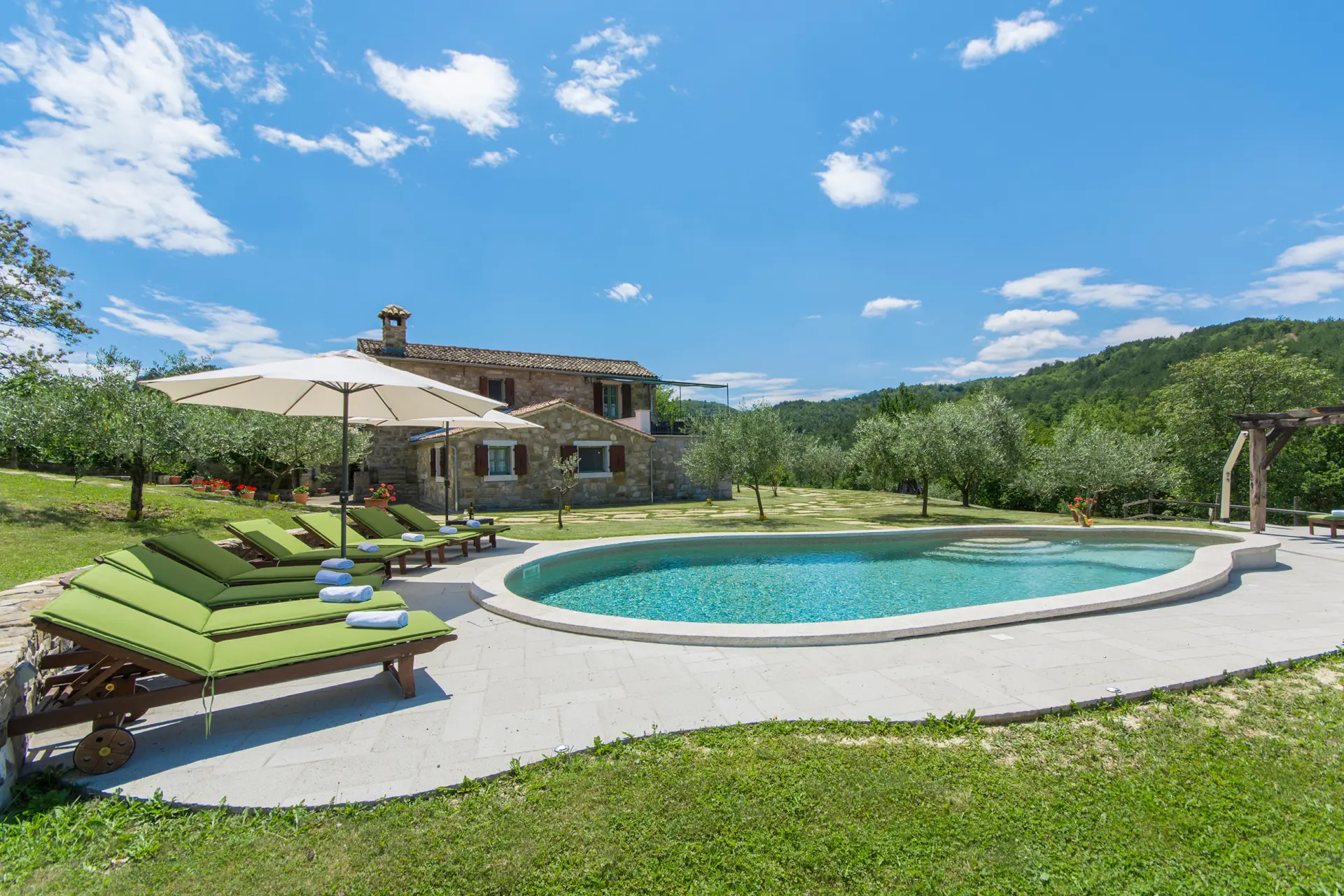 Villas in Pazin, Istria for rent
