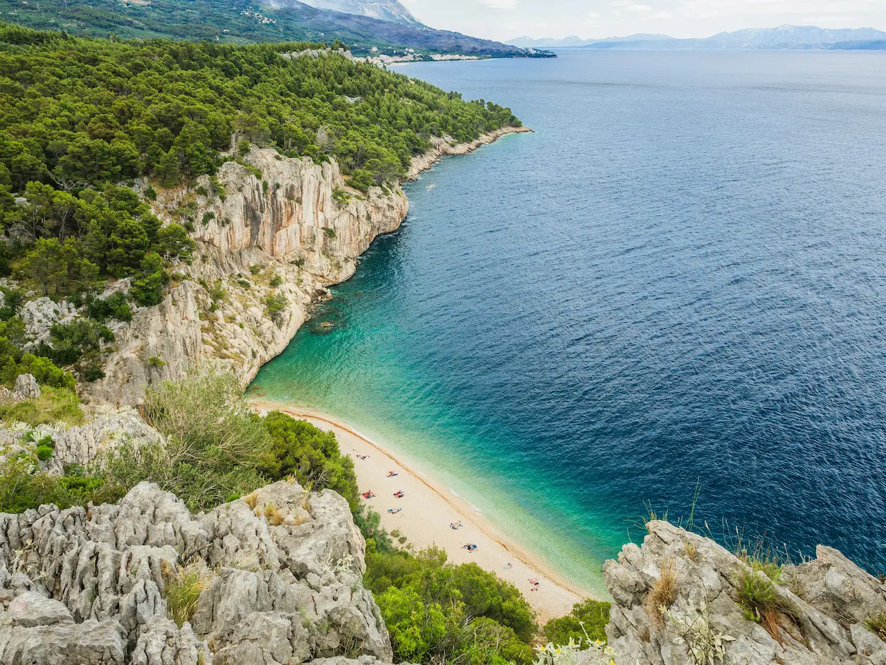Strand Nugal in Makarska