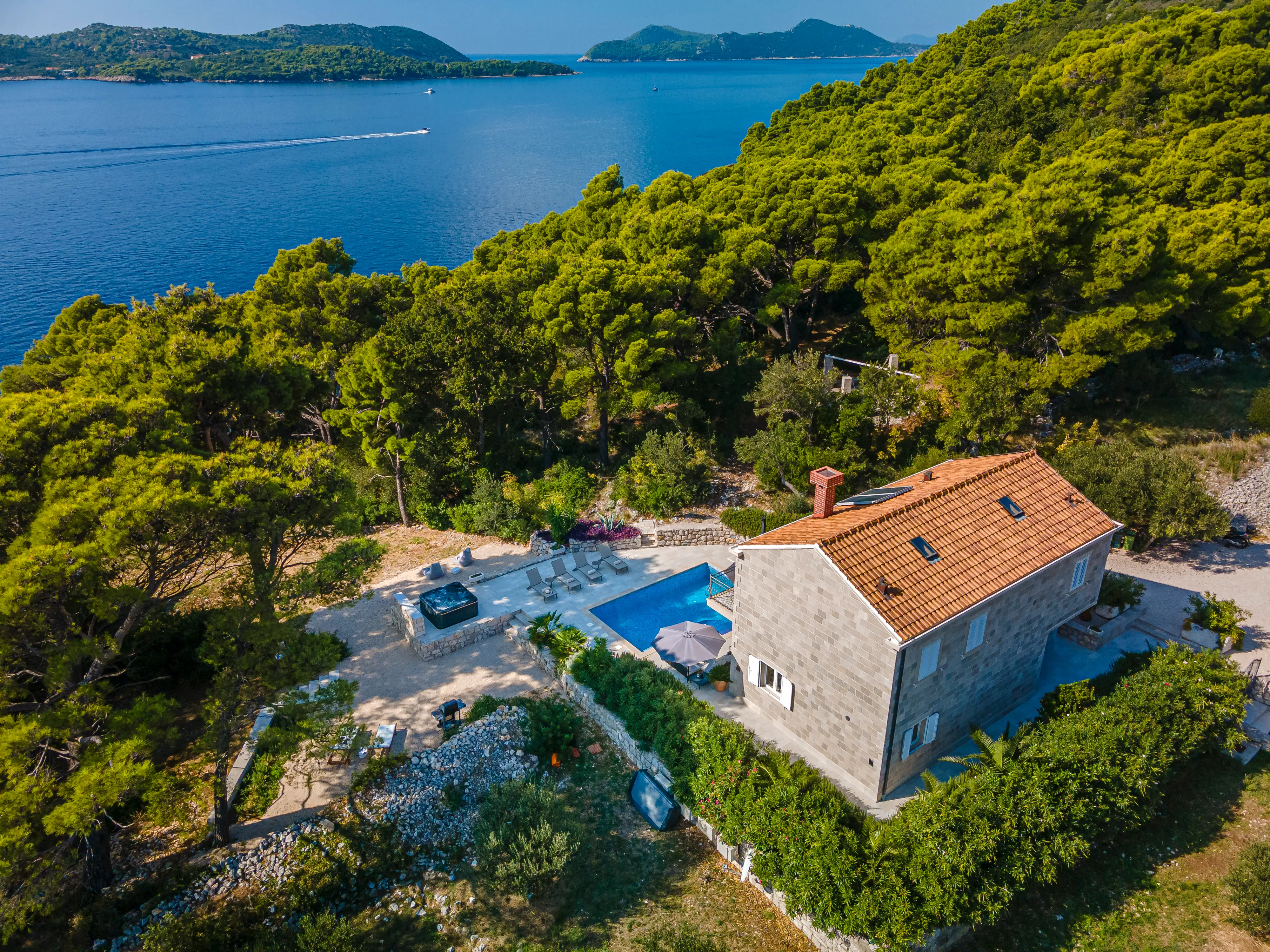 Villa Vivid Sea mit Pool, Dubrovnik