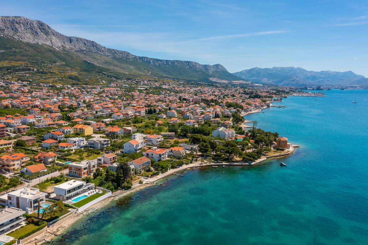 Foto Luftaufnahme Kastela