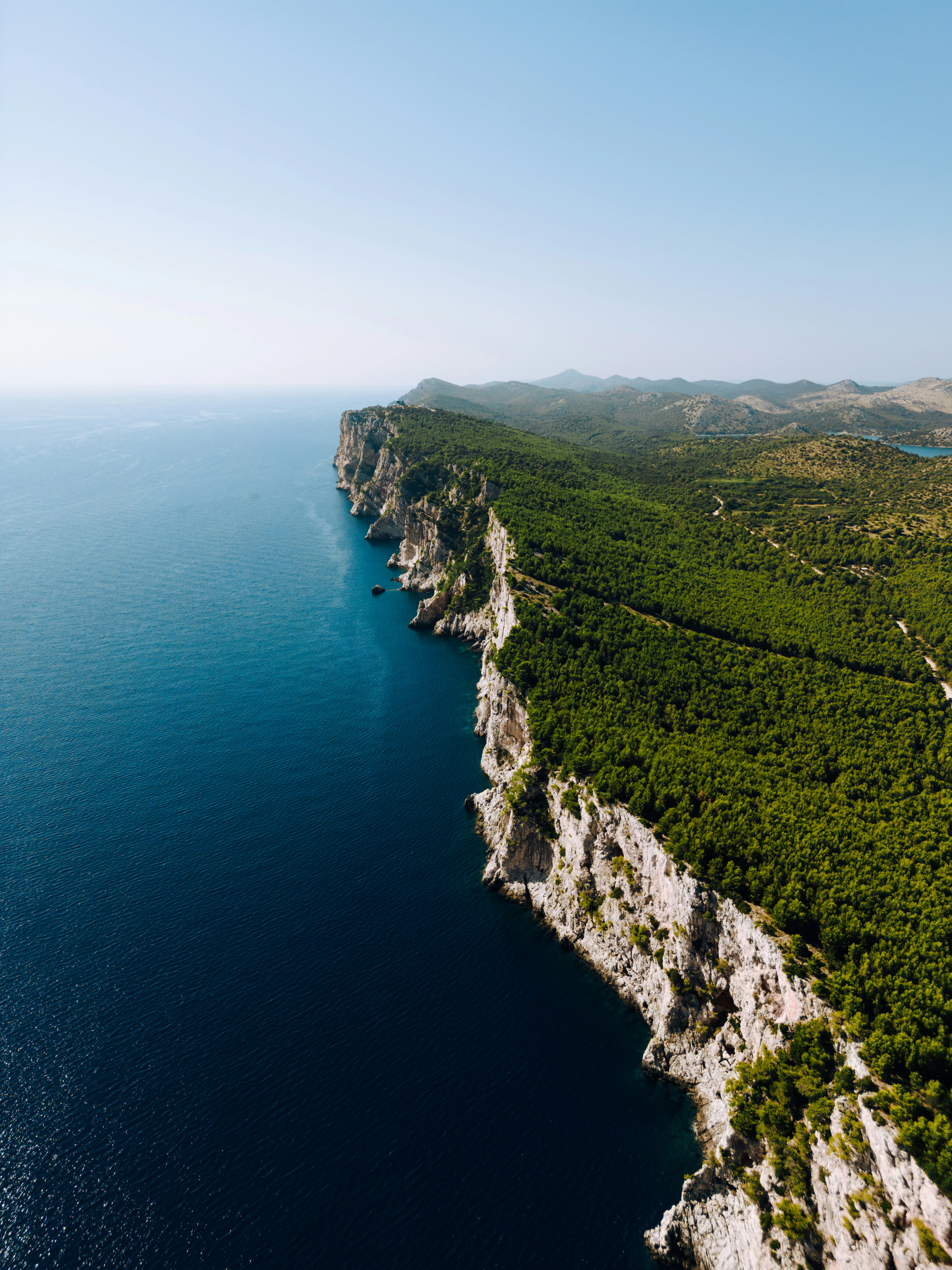Luftaufnahme von Dugi Otok