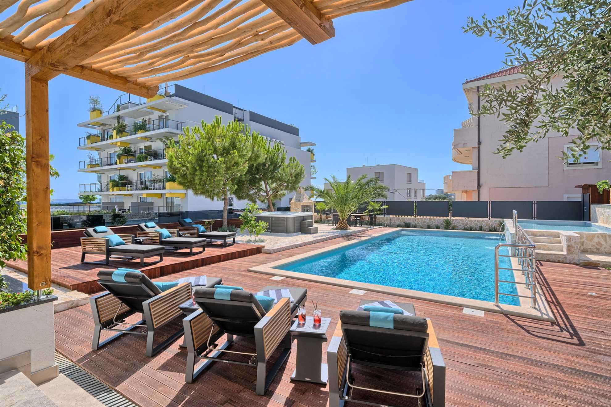 Villa Liberty Living med basseng i Split