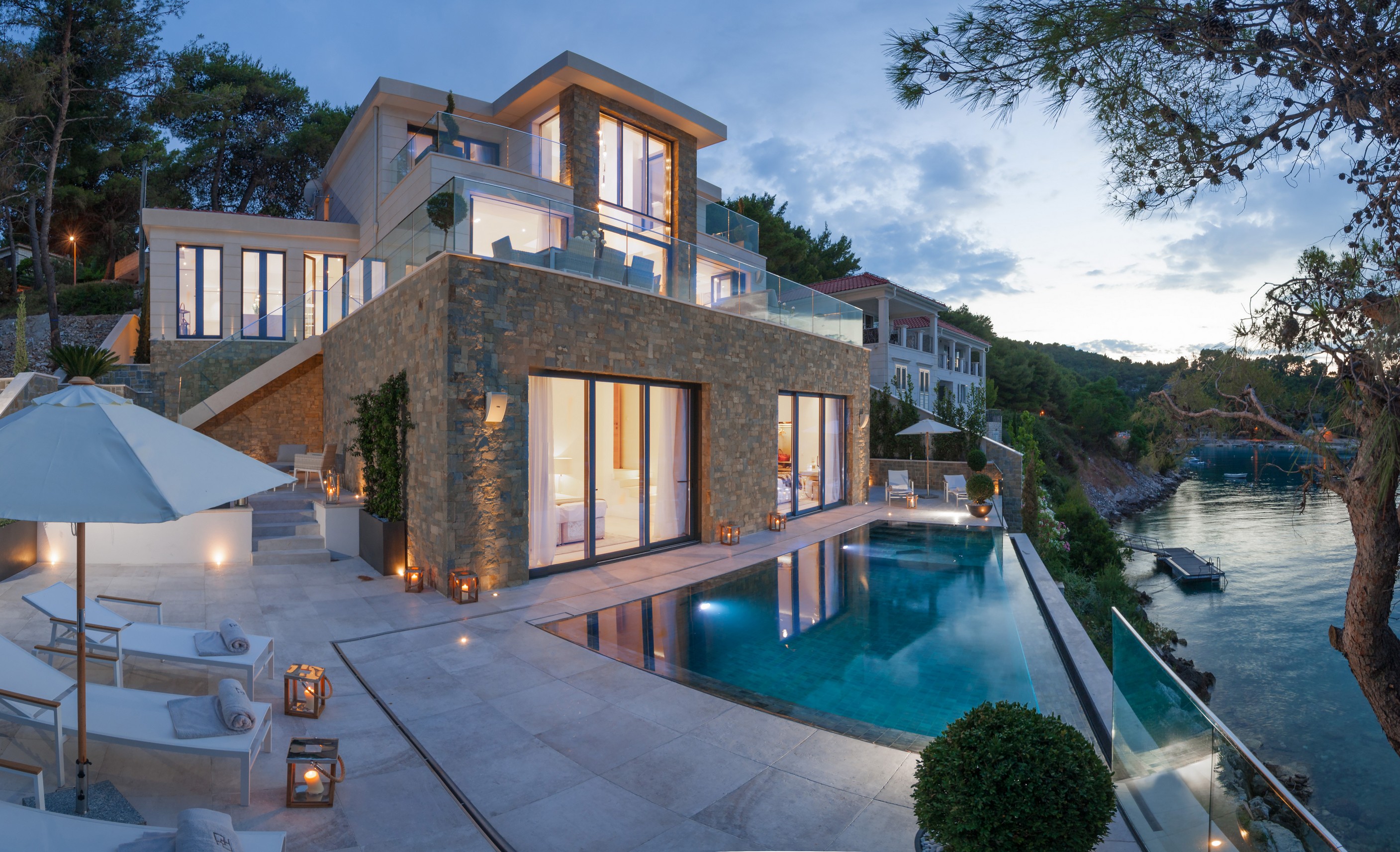 Luxusvilla Silent mit Infinity-Pool auf Brac Island