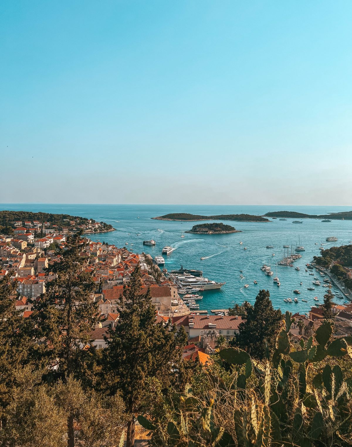Widok z Hvaru Fortica