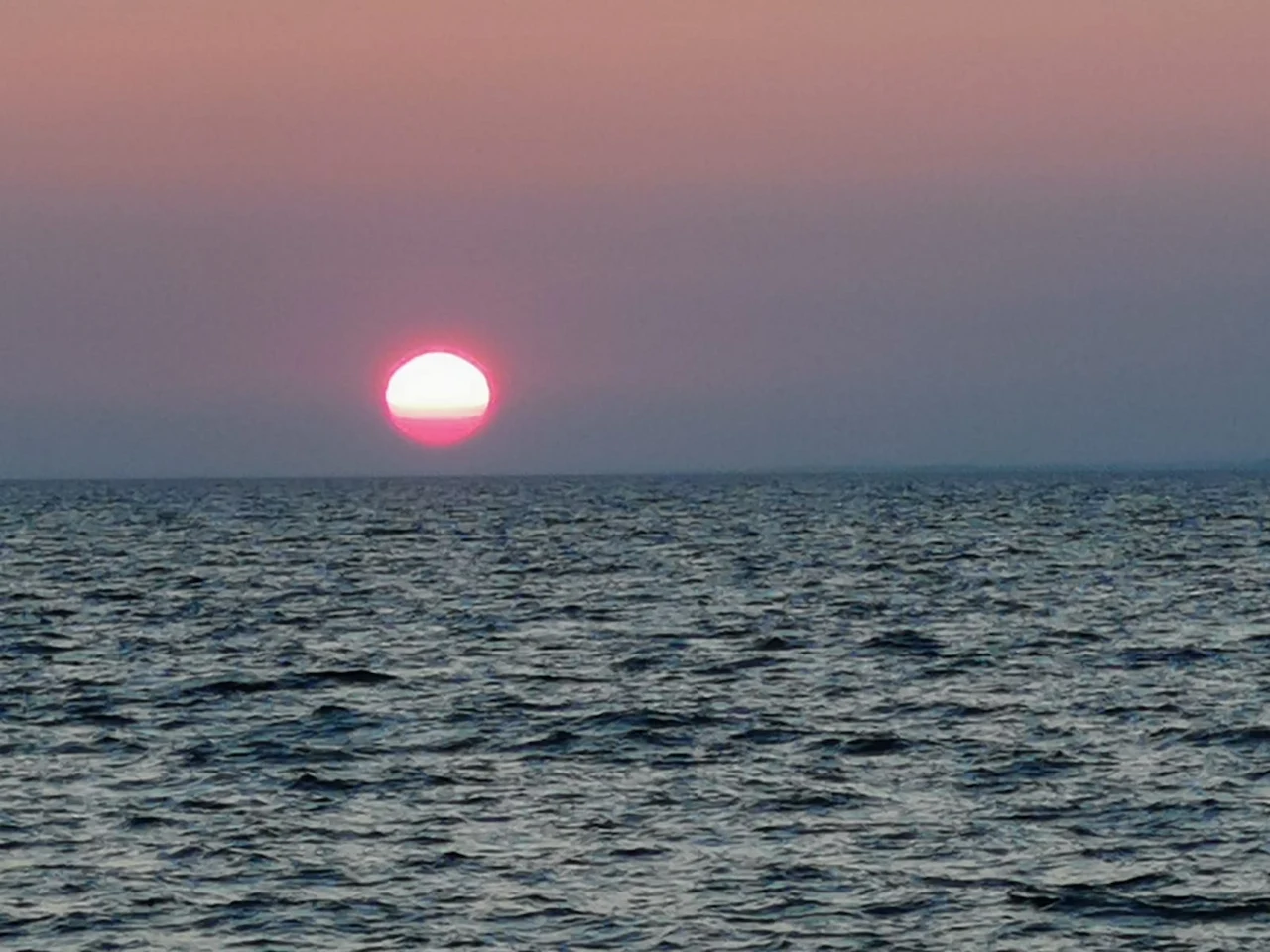 Sonnenuntergang auf Vir