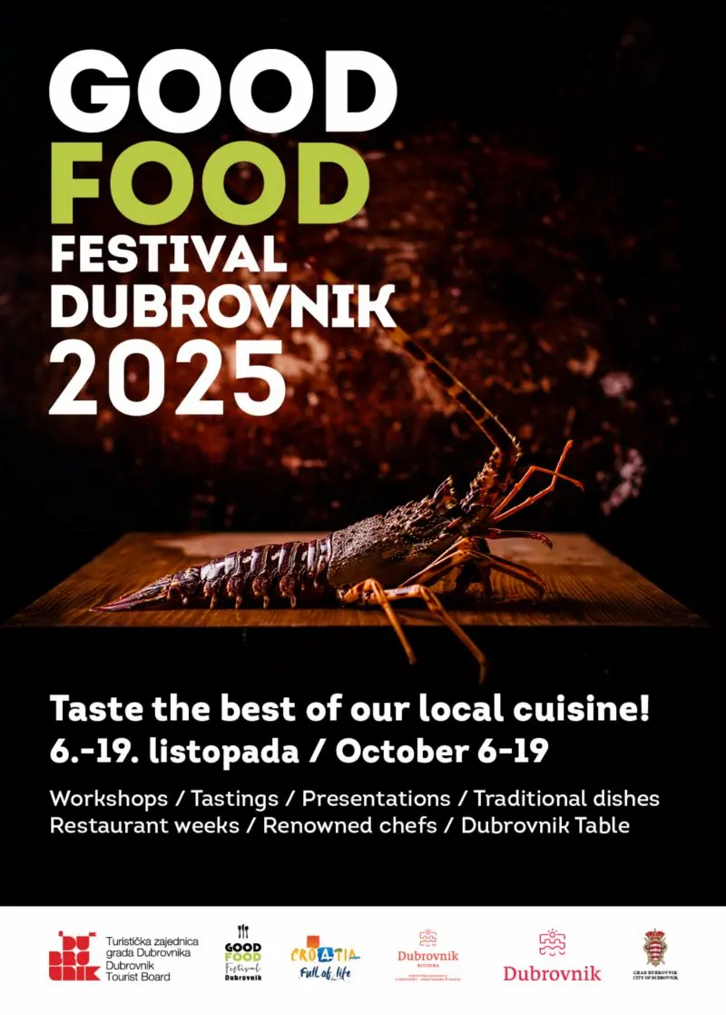 Good Food Dubrovnik 2024Festival program by Dubrovnik Tourist Board