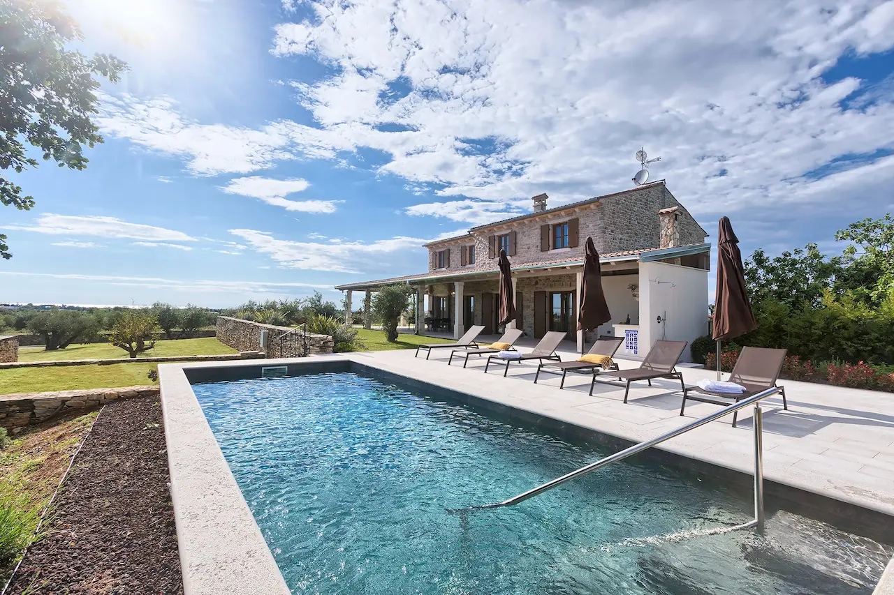 Villa Green Hacienda in der Nähe von Umag, Istrien, Kroatien