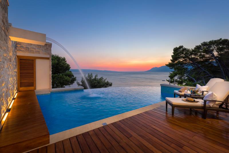 Beachfront Luxury Villa Gloria Grande with Swimming Pool