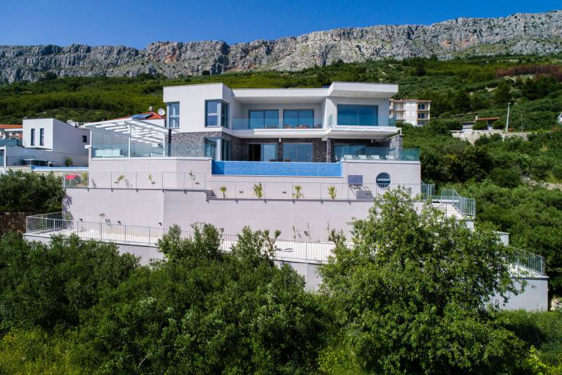 Luxusvilla Glamour mit beheiztem Pool Split