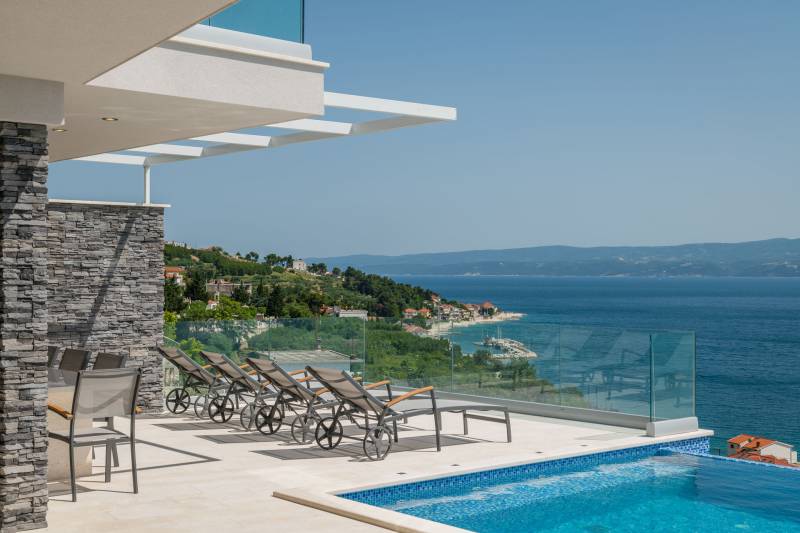 Luxusvilla Glamour mit beheiztem Pool Split