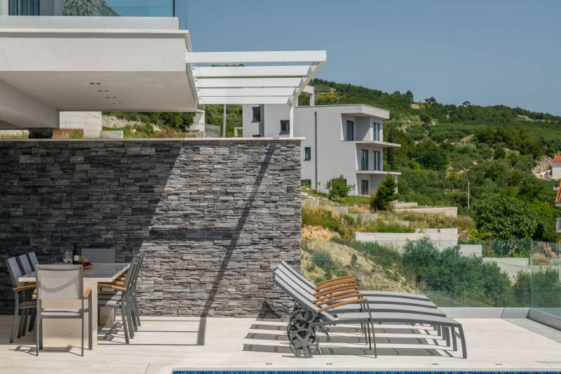 Luxusvilla Glamour mit beheiztem Pool Split