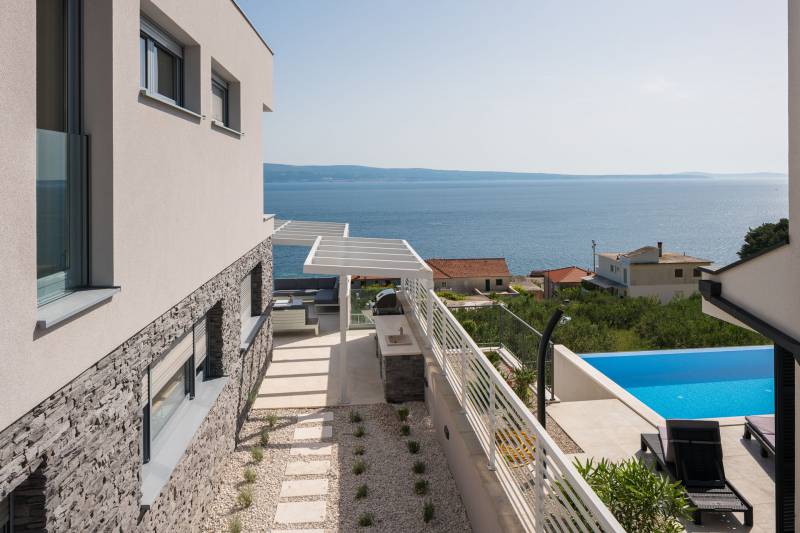 Luxusvilla Glamour mit beheiztem Pool Split