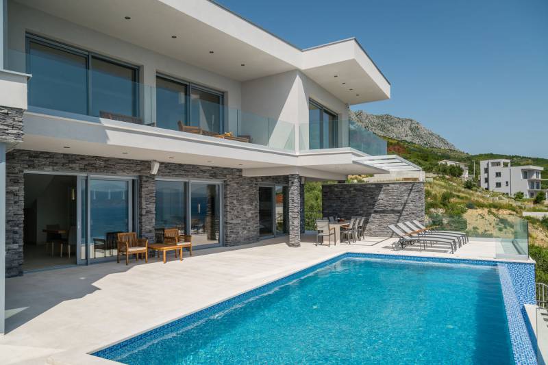Luxusvilla Glamour mit beheiztem Pool Split