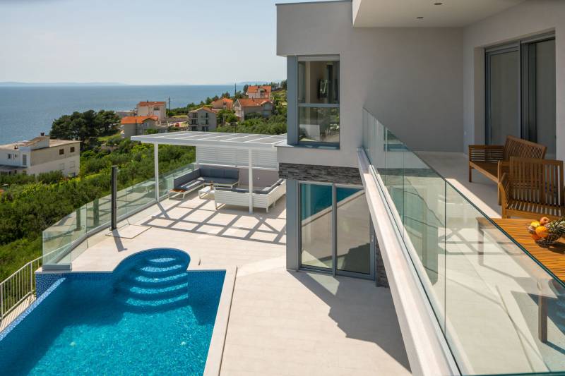Luxusvilla Glamour mit beheiztem Pool Split