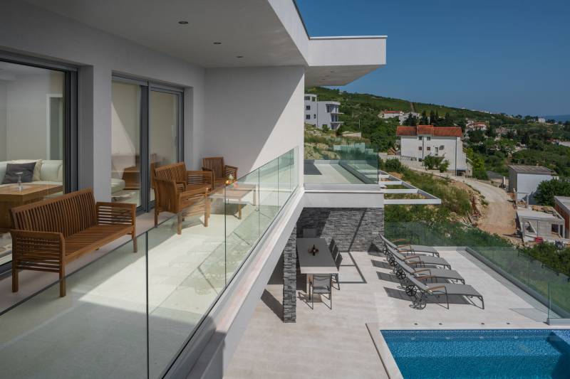 Luxusvilla Glamour mit beheiztem Pool Split