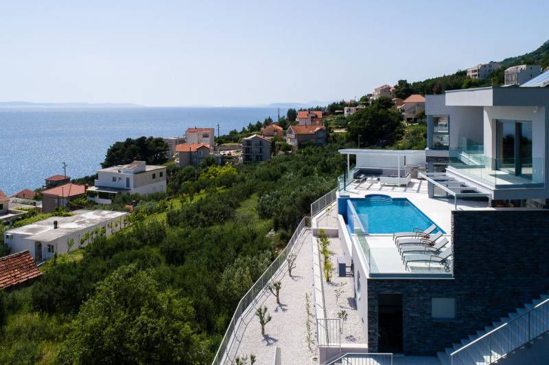 Luxusvilla Glamour mit beheiztem Pool Split