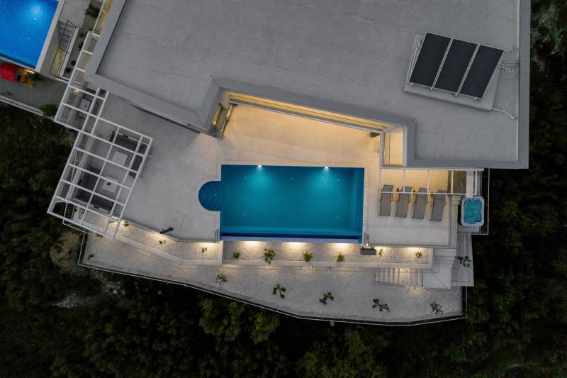 Luxusvilla Glamour mit beheiztem Pool Split