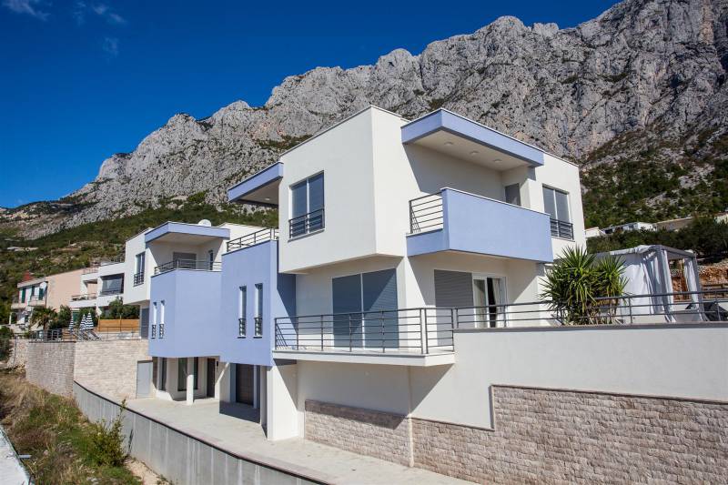 Luksusowa Willa Blue Silk z Basenem Makarska