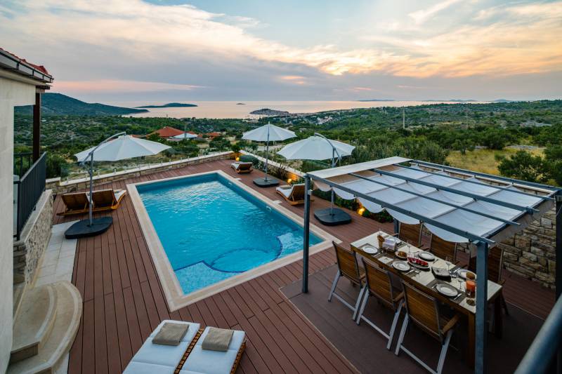 Villa Blue Lagoon with Swimming Pool Primošten