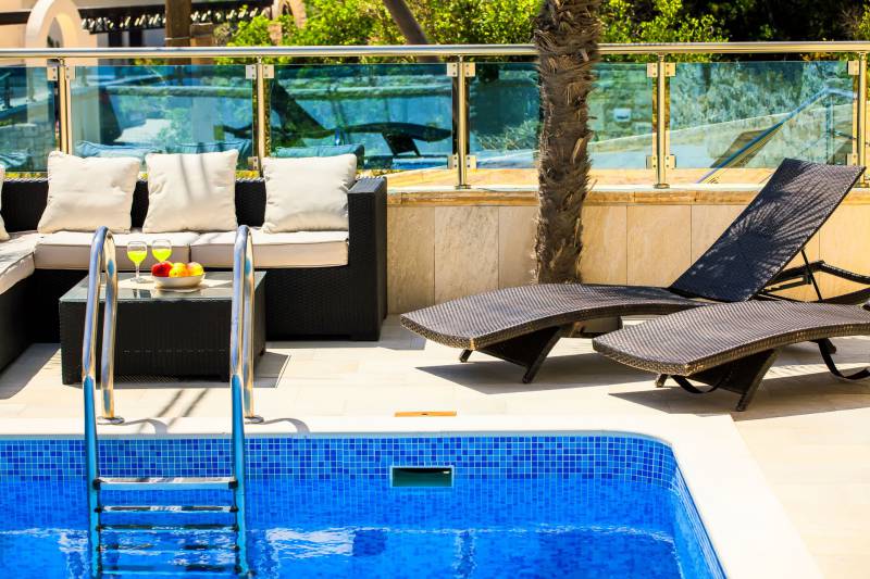 Beachfront Villa Sea Sound with Pool Korčula