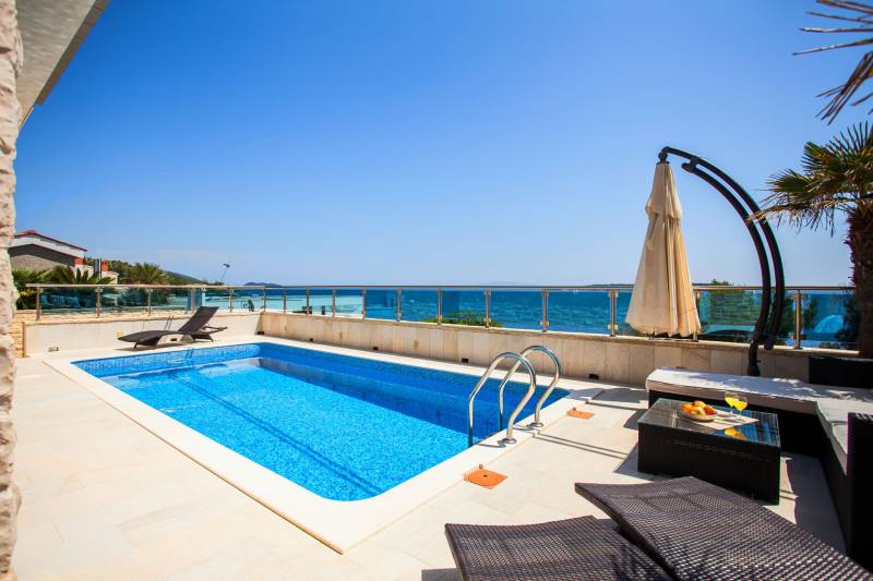 Beachfront Villa Sea Sound with Pool Korčula