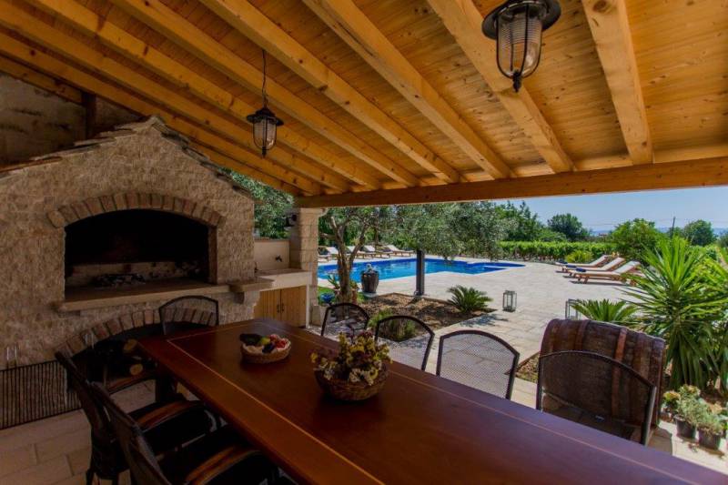 Luxury Villa Mir with Pool Trogir