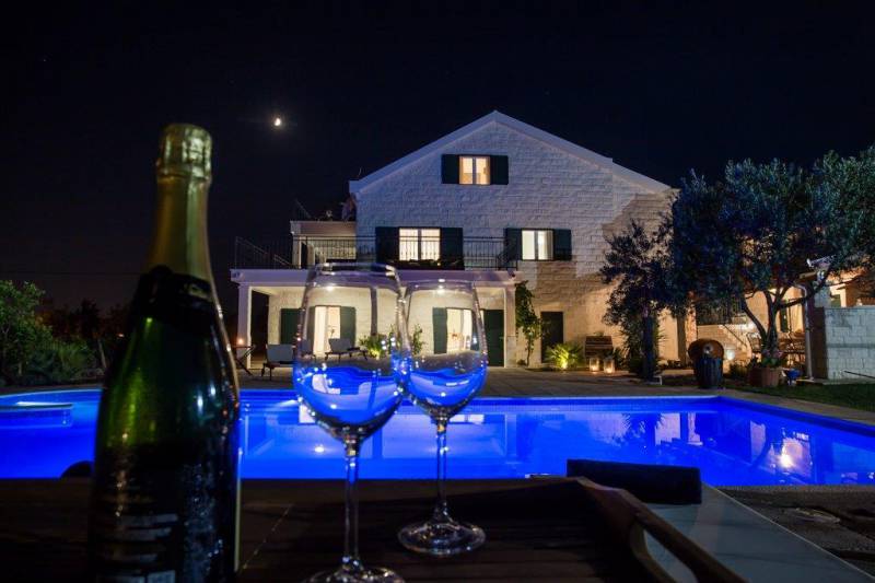 Luxury Villa Mir with Pool Trogir