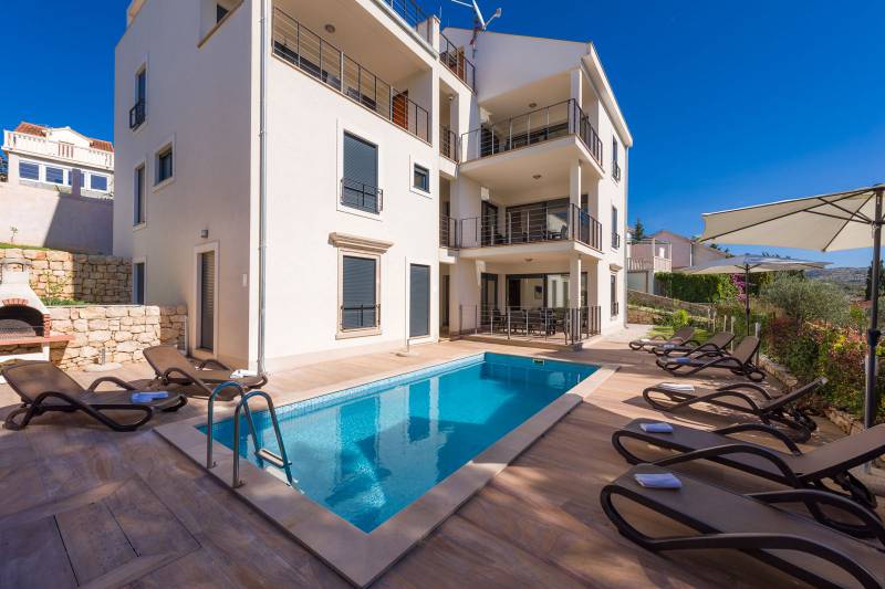 Villa Milna with Private Pool on Brac Island in Croatia