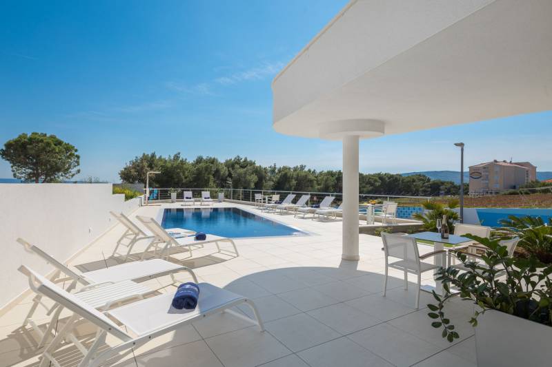 Luxusapartment Nautica mit Pool I Trogir