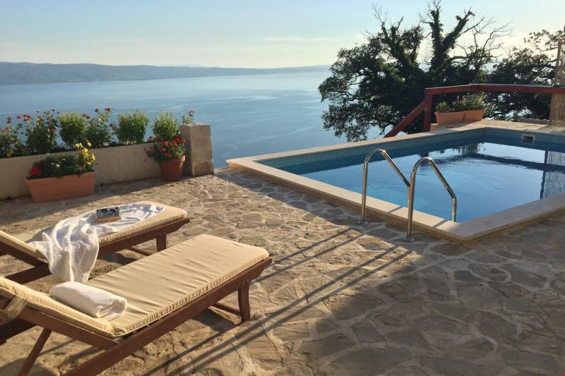 Country House Rose Alley z Basenem Split
