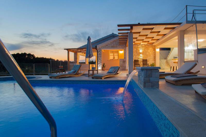 Villa Mariette with Heated Pool Korčula