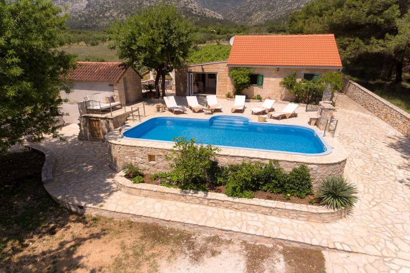 Villa Golden Beach med Basseng Brač
