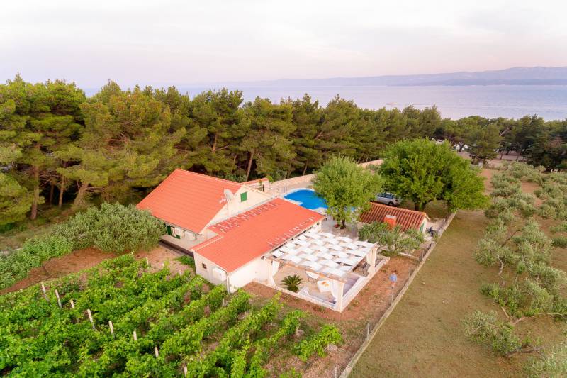 Villa Golden Beach med Basseng Brač