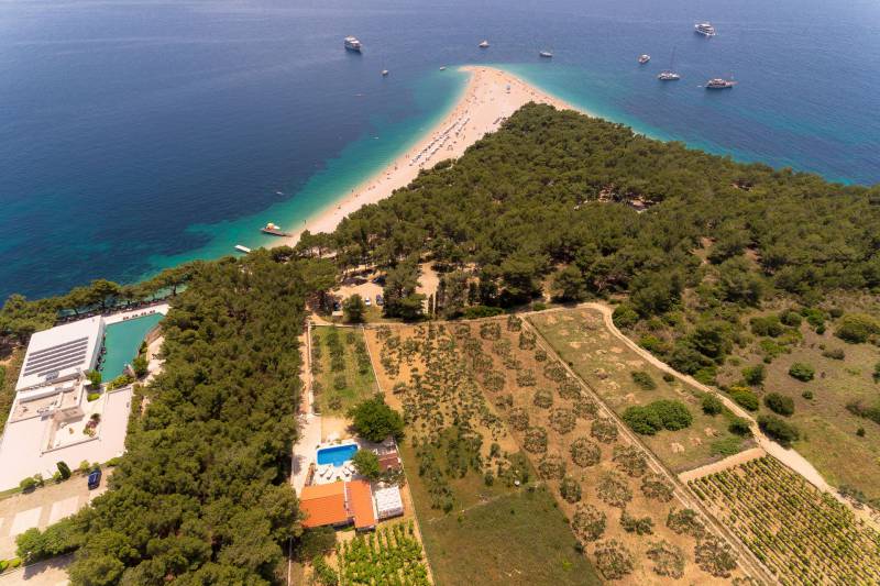 Villa Golden Beach med Basseng Brač