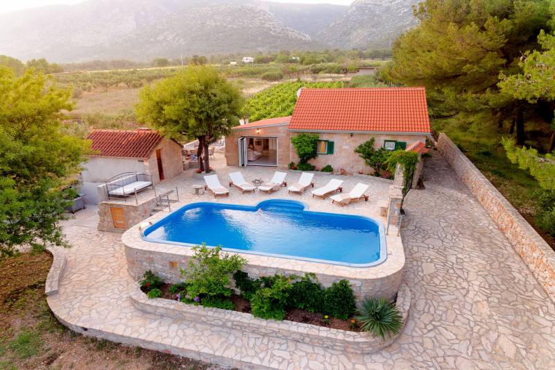 Villa Golden Beach med Basseng Brač