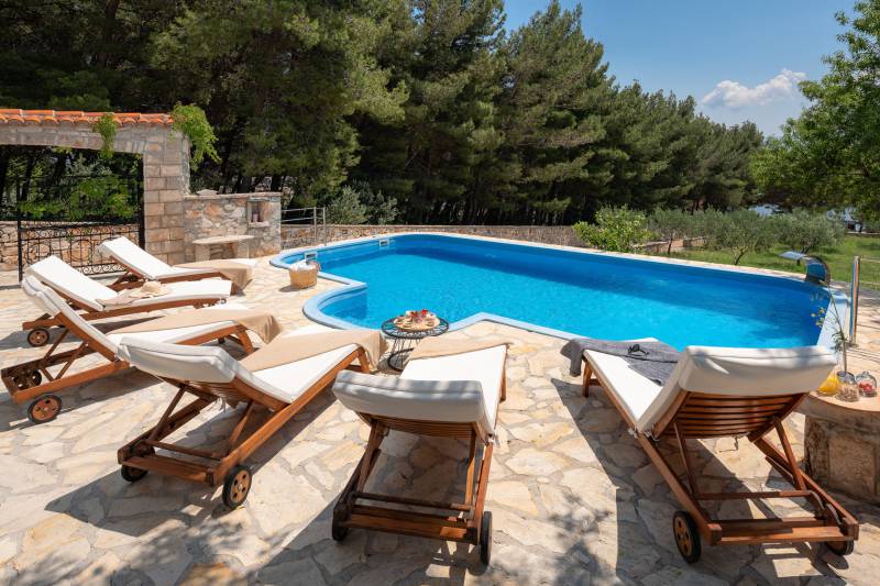 Villa Golden Beach med Basseng Brač