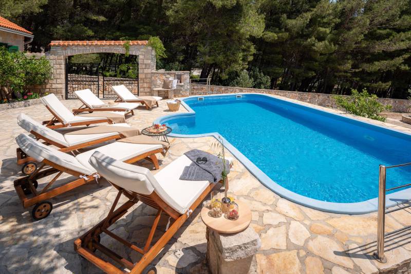 Villa Golden Beach med Basseng Brač