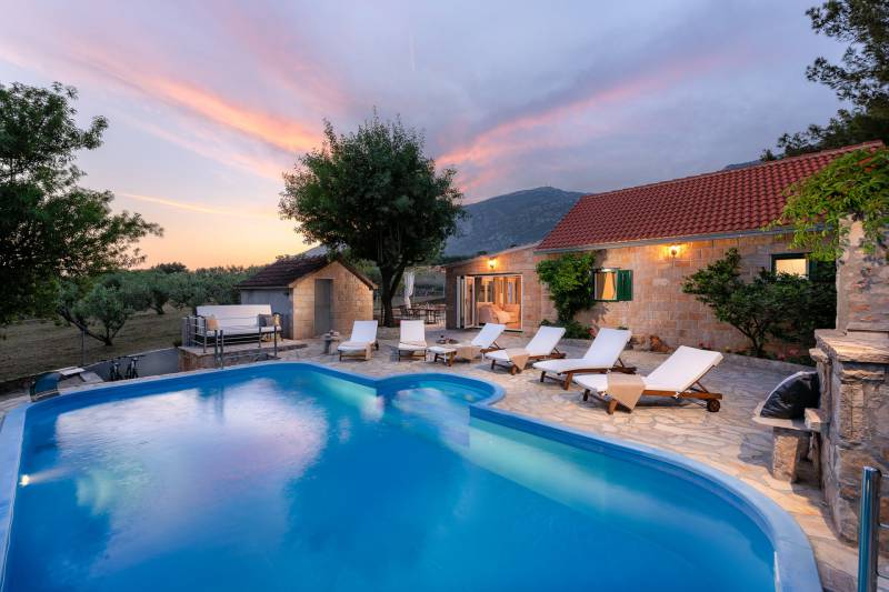 Villa Golden Beach med Basseng Brač