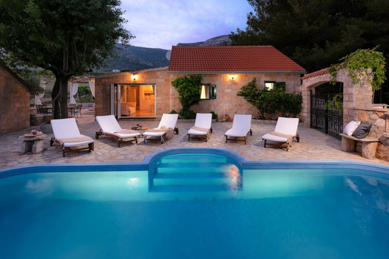 Villa Golden Beach med Basseng Brač