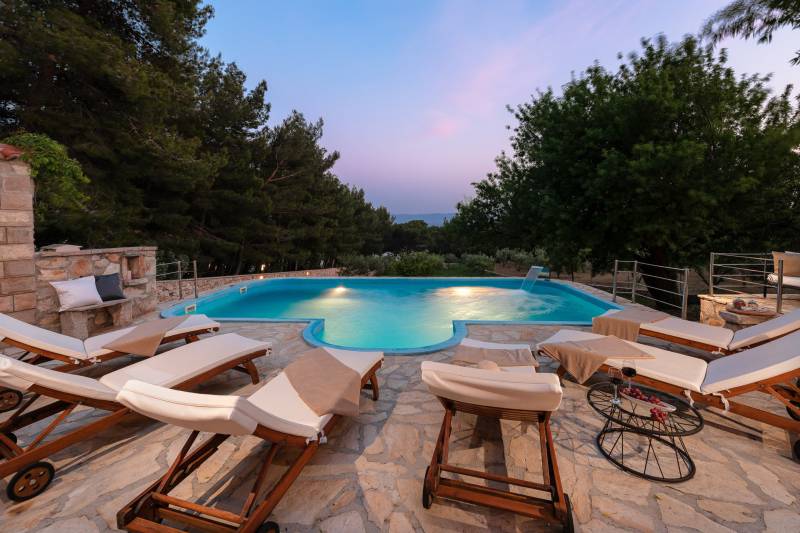 Villa Golden Beach med Basseng Brač