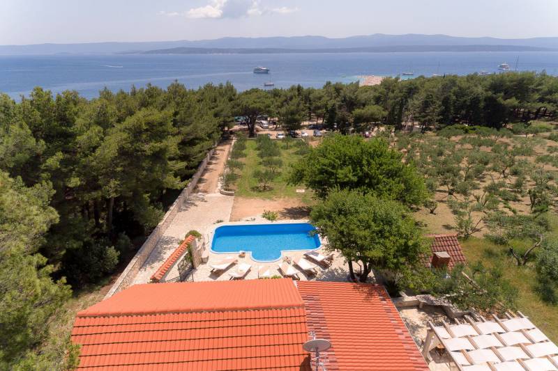 Villa Golden Beach med Basseng Brač