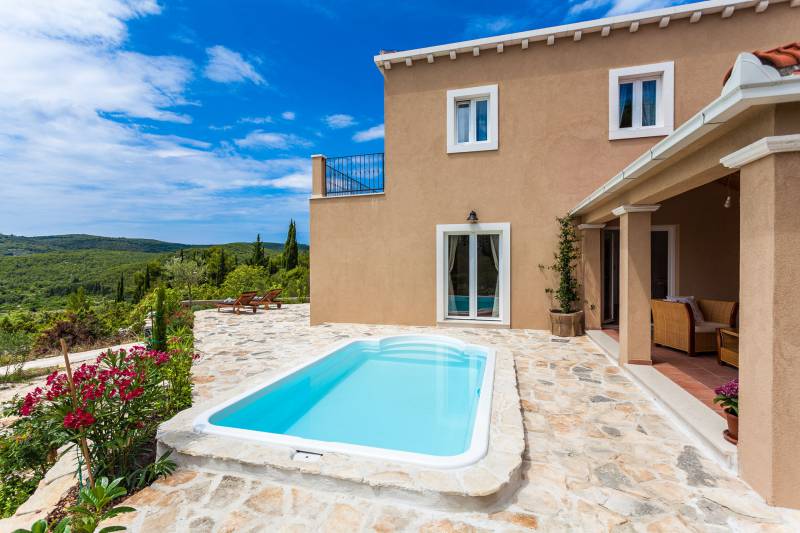 Villa Florosa with Swimming Pool on Korcula Island