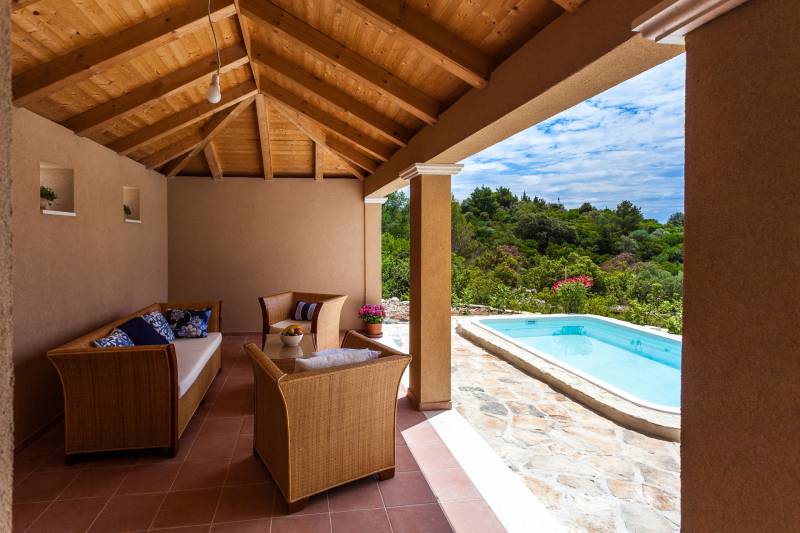 Villa Florosa with Swimming Pool Korčula