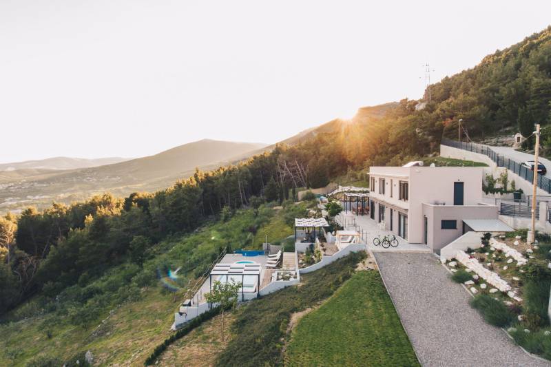 Luksusowa Willa Grand View z Basenem Split