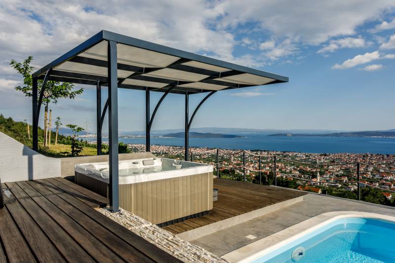 Luksusowa Willa Grand View z Basenem Split